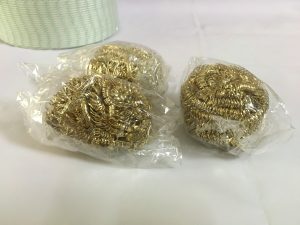 Brass wool Welding nozzle cleaning ball