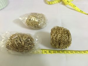 Brass wool Welding nozzle cleaning ball