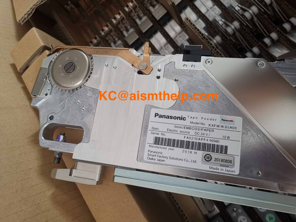 Panasonic KXFW1KS5A00 8mm Feeder with sensor / Electric source /Original New