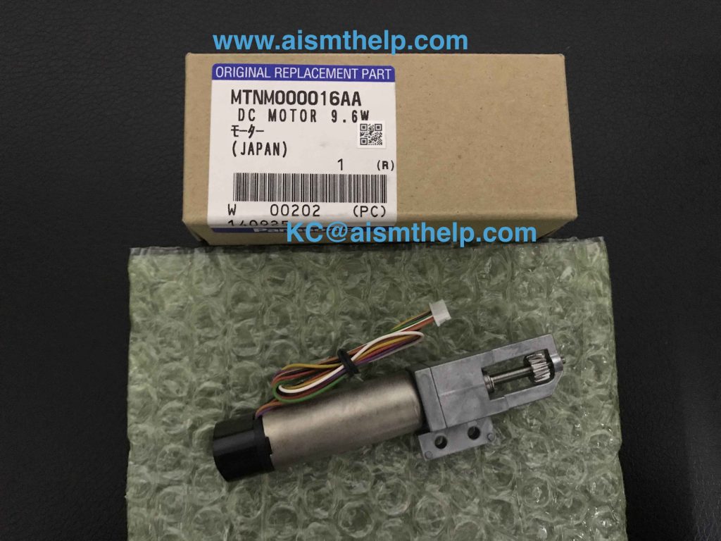 PANASONIC MTNM000016AA DC MOTOR 9.6W,electronics manufacture service,EMS,PCB assembly,electronic PCB assembly services,fully integrated in line systems,home appliance, Auto insertion,AI spare parts,PTH assembly,THT,put through hole technology,through-hole components,IM (Insertion Mounter),LED insertion,SMT spare parts,surface mount technology,SMT assembly,SMT mounter parts,SMT industry,LED light