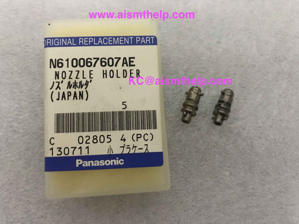 PANASONIC N610067607AE NOZZLE HOLDER,electronics manufacture service,EMS,PCB assembly,electronic PCB assembly services,fully integrated in line systems,home appliance, Auto insertion,AI spare parts,PTH assembly,THT,put through hole technology,through-hole components,IM (Insertion Mounter),LED insertion,SMT spare parts,surface mount technology,SMT assembly,SMT mounter parts,SMT industry,LED light