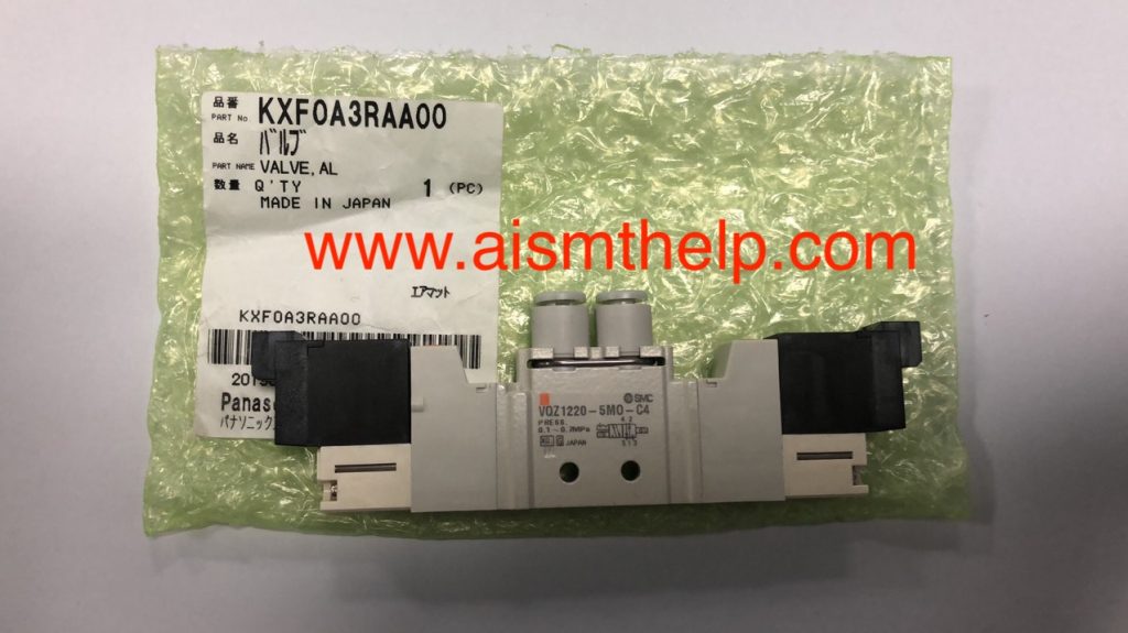 Panasonic KXF0A3RAA00 0505C081051 VALVE ,AL