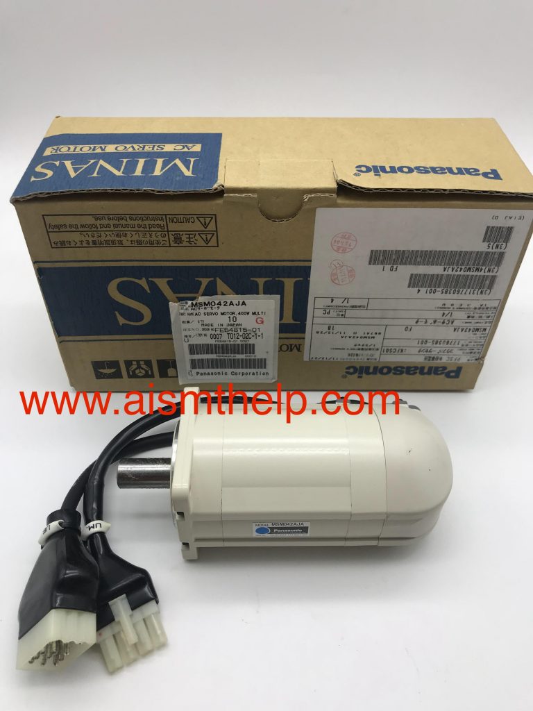 Panasonic MSMO42AJA AC SERVO MOTOR ,400W MULTI
