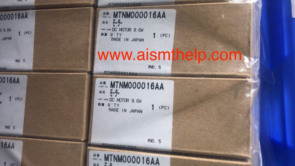 Panasonic MTNM000016AA DC MOTOR 9.6W