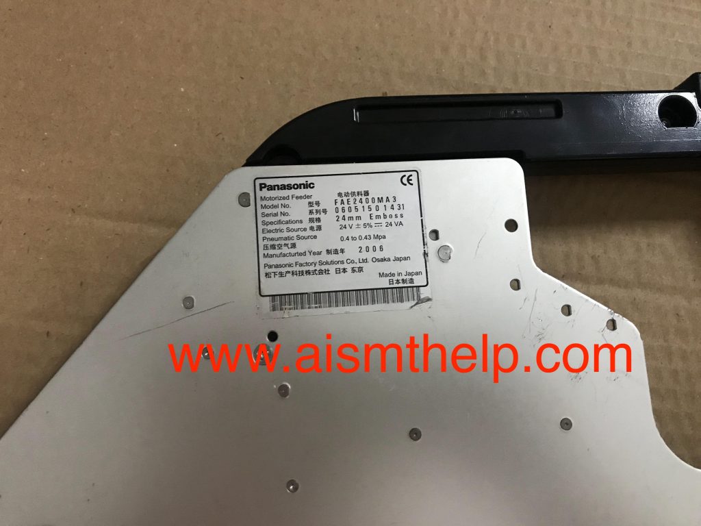 Panasonic Motorized Feeder FAE2400MA3 24MM Emboss 06051501431