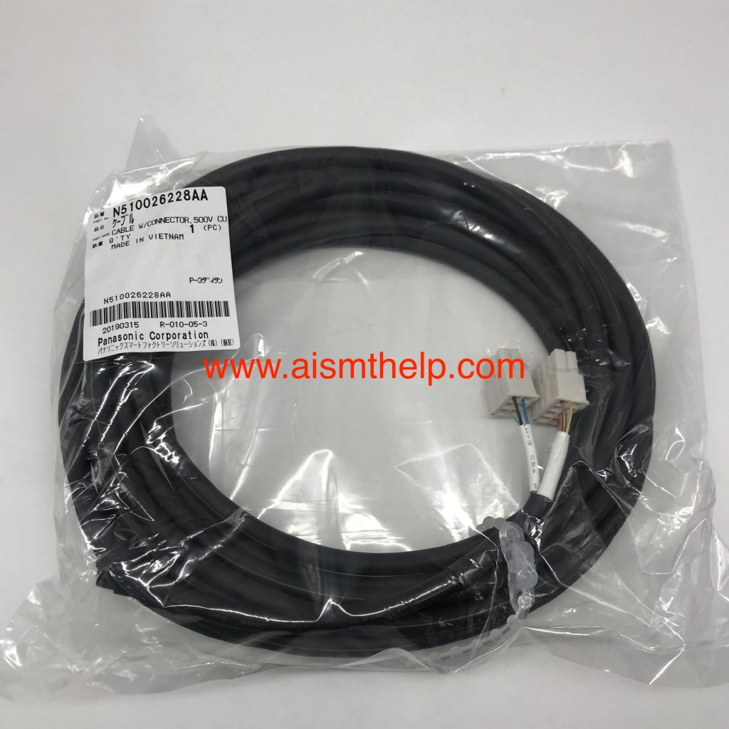 Panasonic N510026228AA CABLE W/CONNECTOR,500V CU