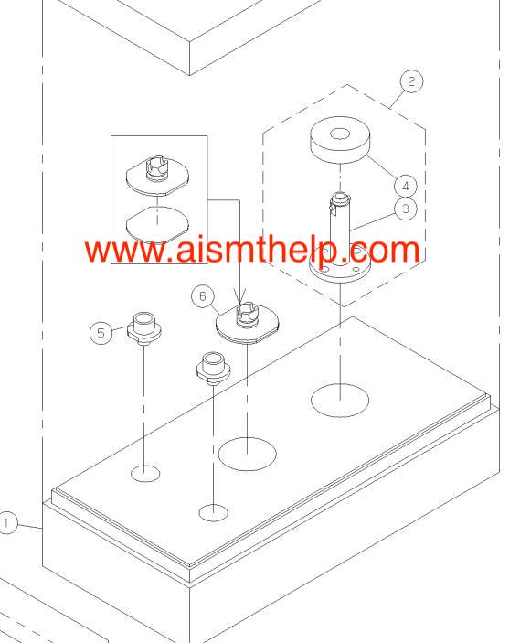 Panasonic N610036851AA Adjustment Jig(12 Nozzles Head)  