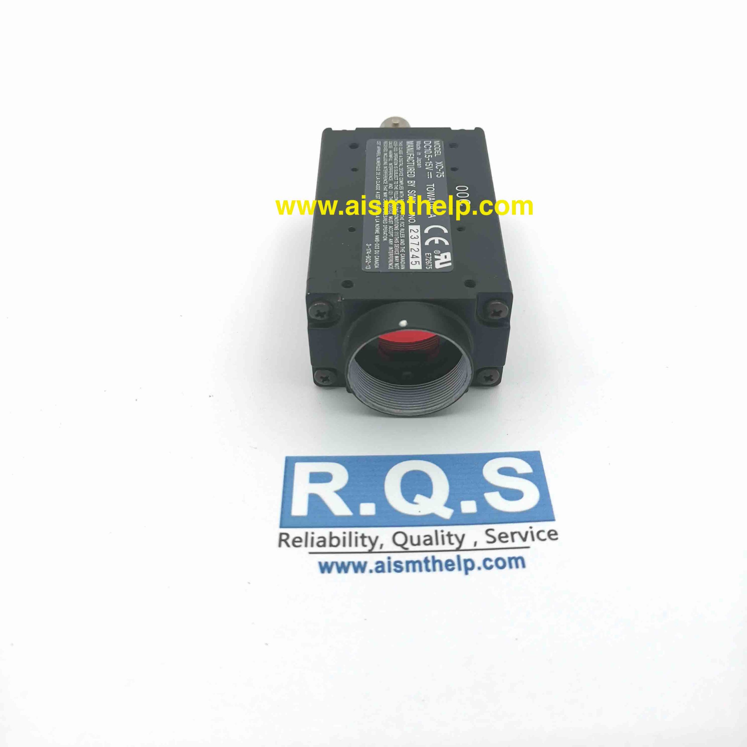 SAMSUNG CP45VF CAMERA | MODEL: XC-75 CCD VIDEO CAMERA MODULE, MANUFACTURED BY SONY , NO.237245,USED TYPE