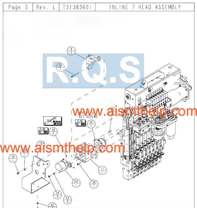 47629202  Z STOP BRAKE ASSY  FJ0709 FJ3 IL7 HEAD Brake