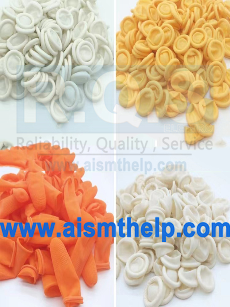 ESD Finger sleeve latex,ESD Rubber finger tips,anti-static, anti-skid, wear-resistant, thickened, dust-free and powder-free, can be used in electronic industry, labor protection, beauty, nail enhancement, etc